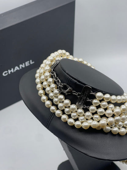 Chanel - Sautoir trois rangs de perles