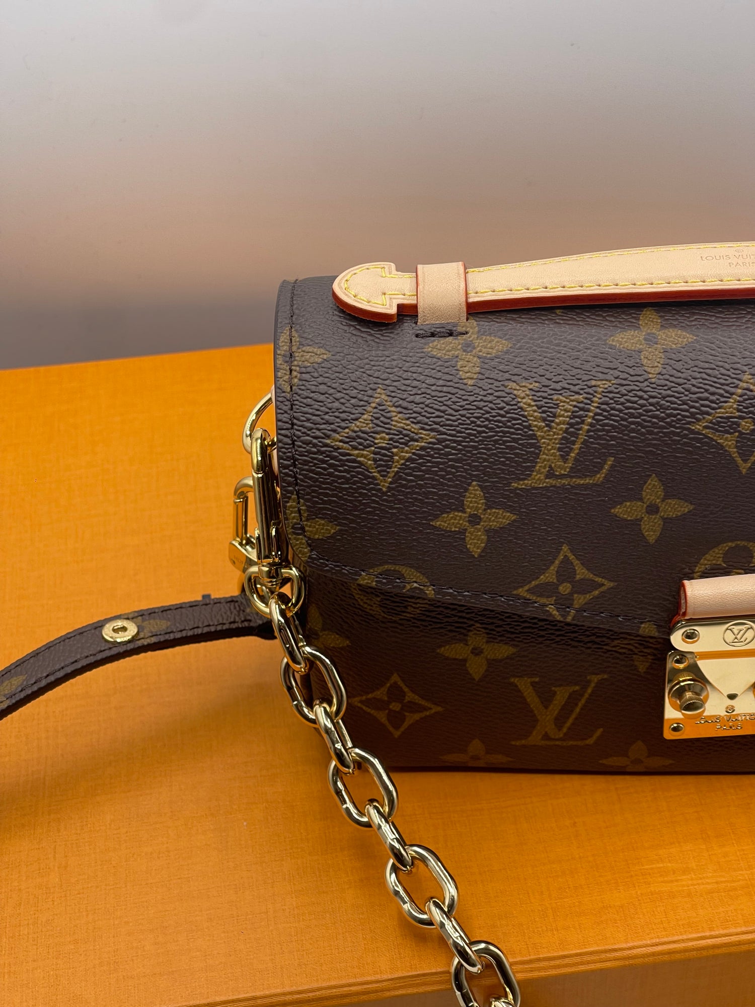 Louis Vuitton - Sac Pochette Métis East West monogramme