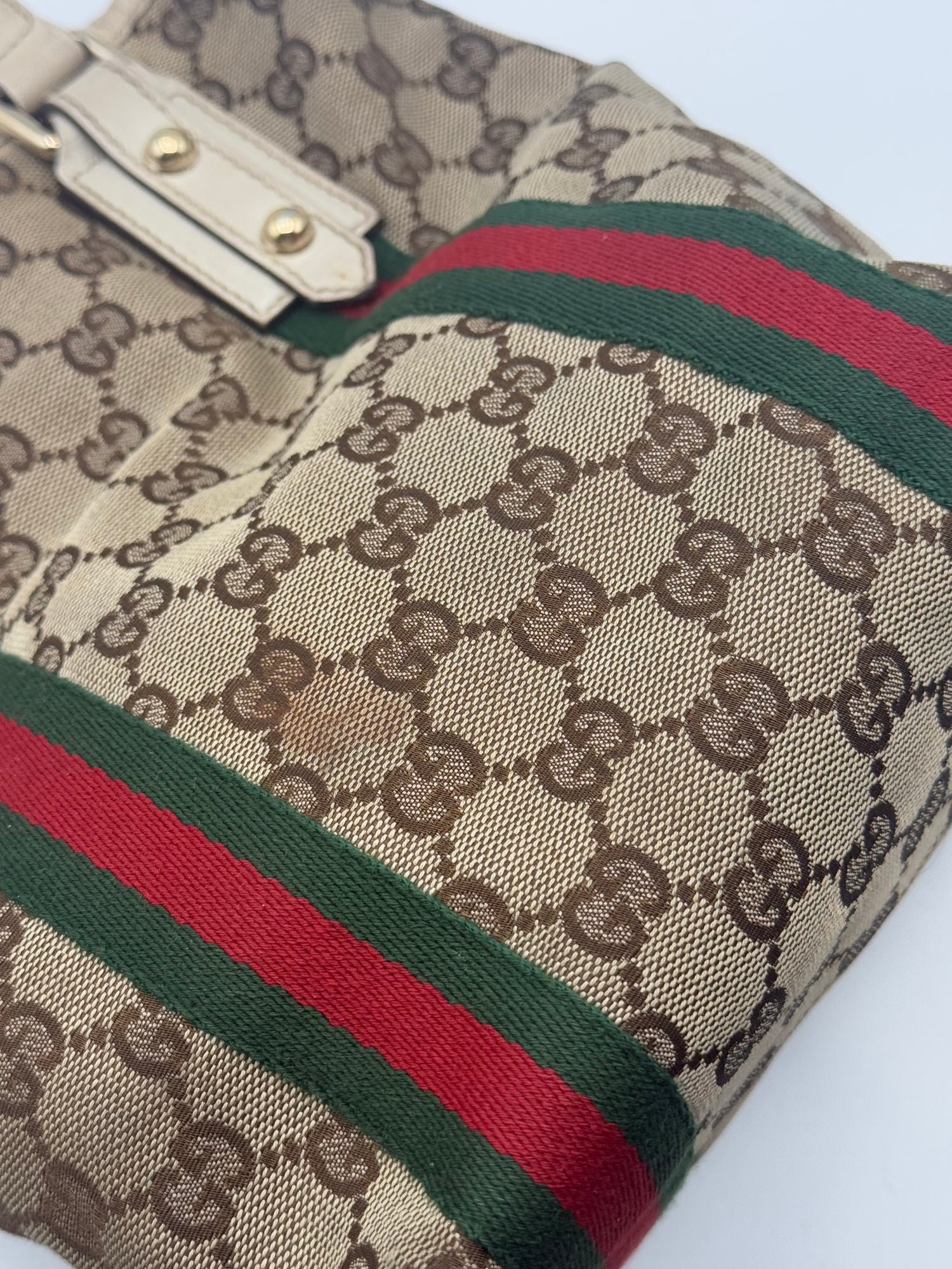 Gucci - sac seau monogramme et charm