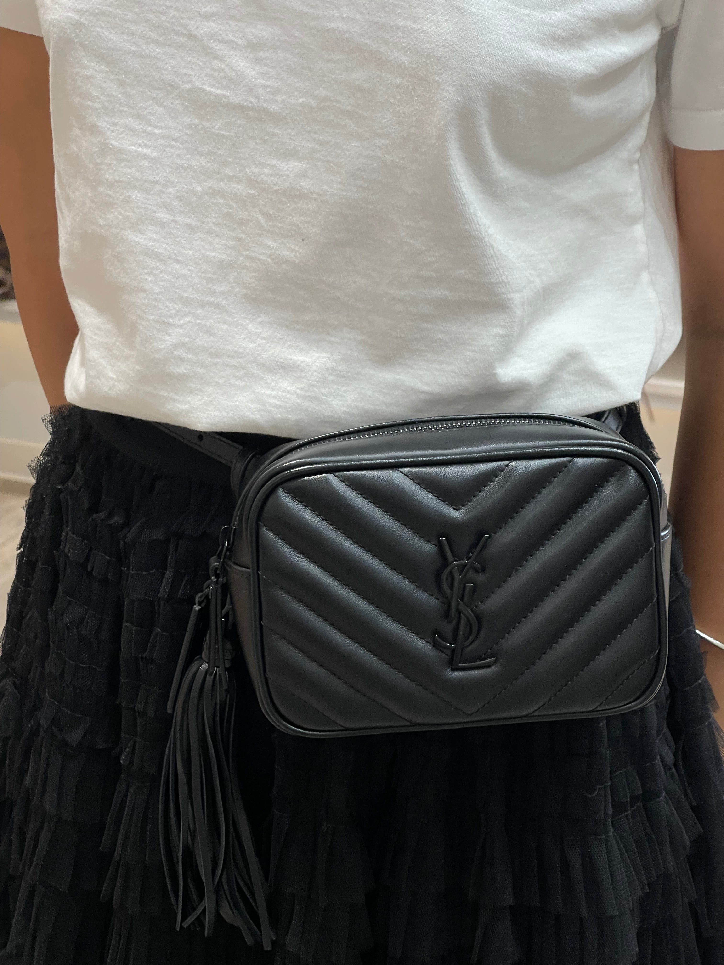 Yves Saint Laurent - Quilted leather Lou bag