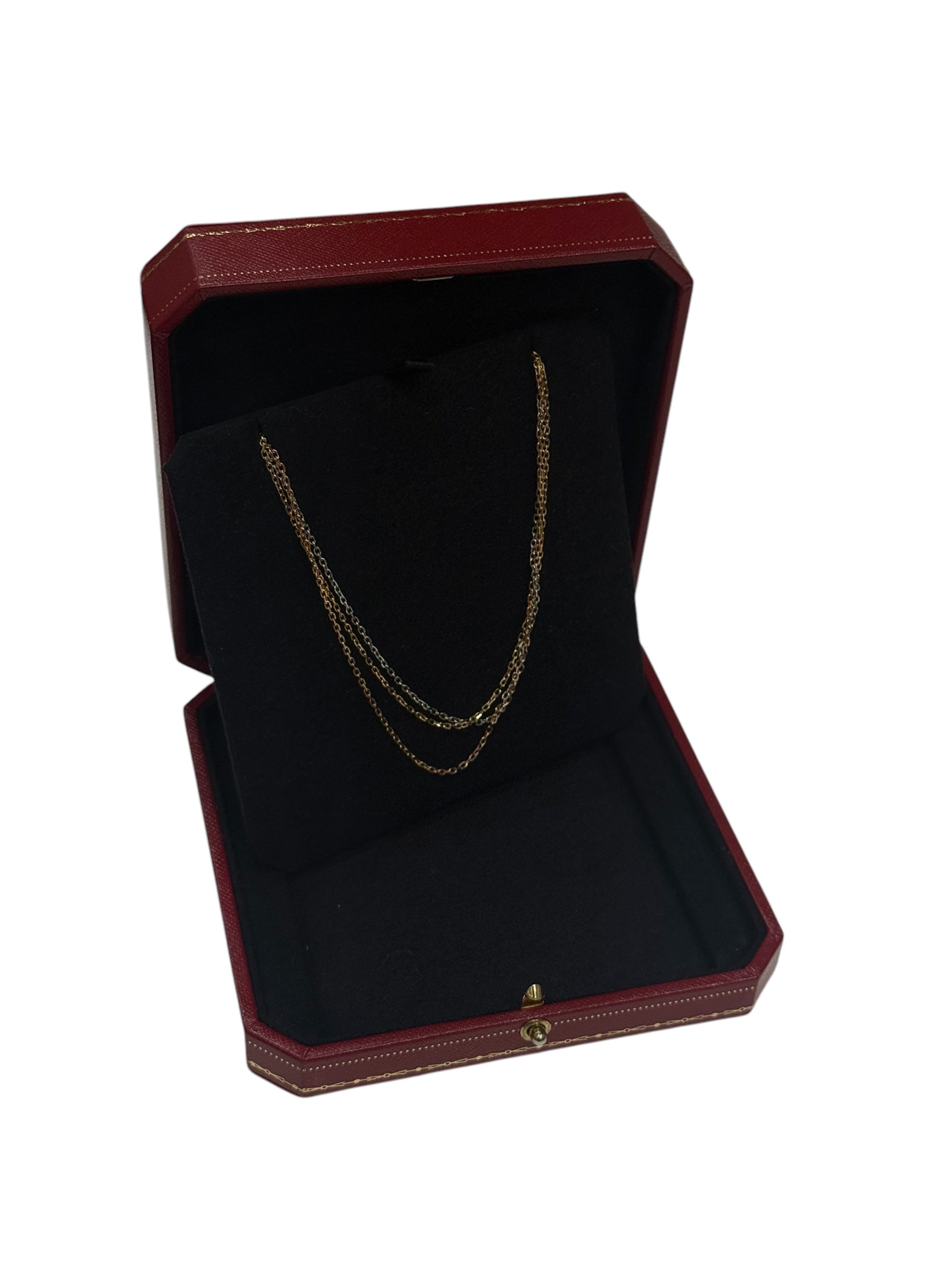 Cartier - Collier chaîne 3 ors