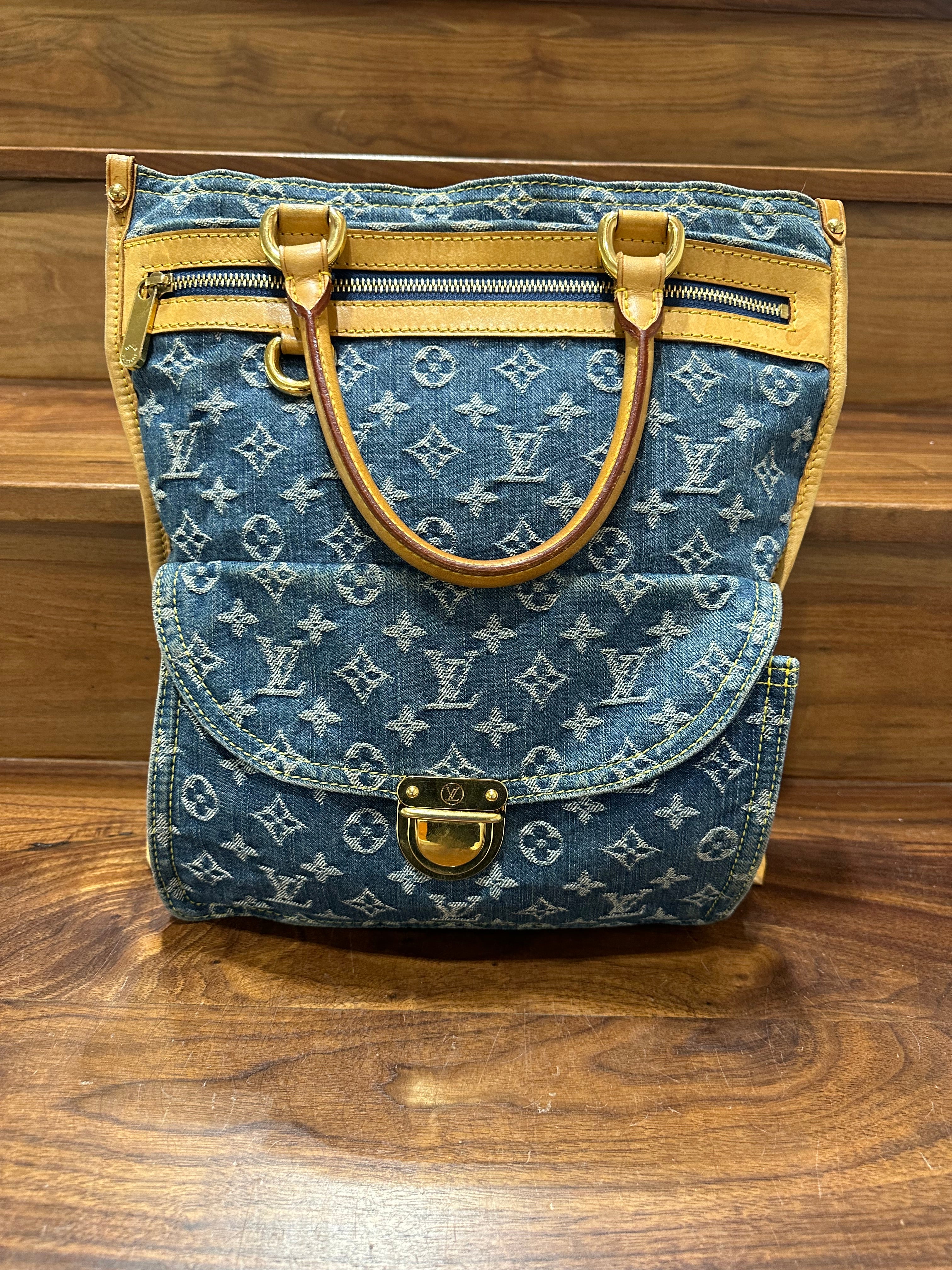 Louis Vuitton - Sac Cabas Denim