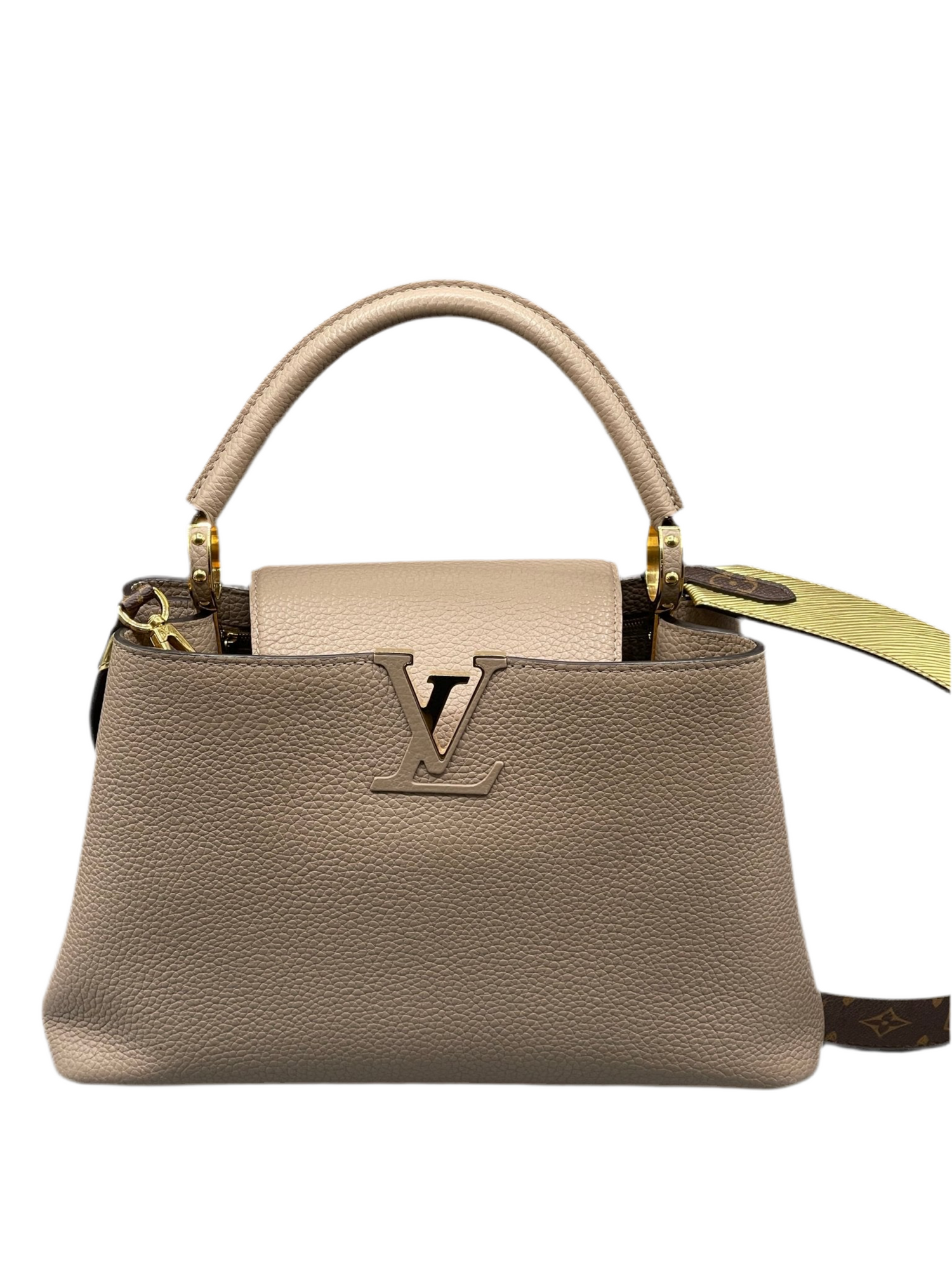 Louis Vuitton - Sac Capucine MM galet