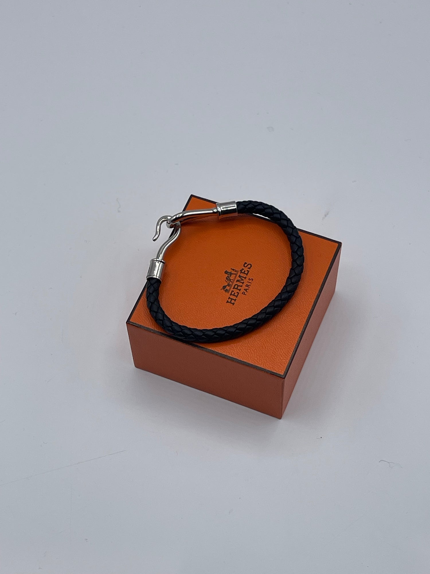 Hermès - Bracelet Jumbo H noir