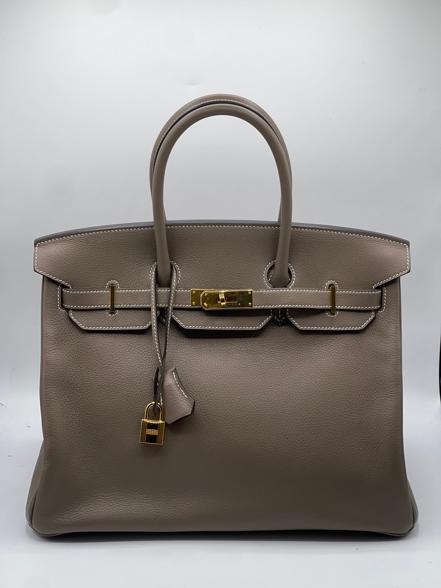 Hermès - Sac Birkin 35 Chèvre Mysore