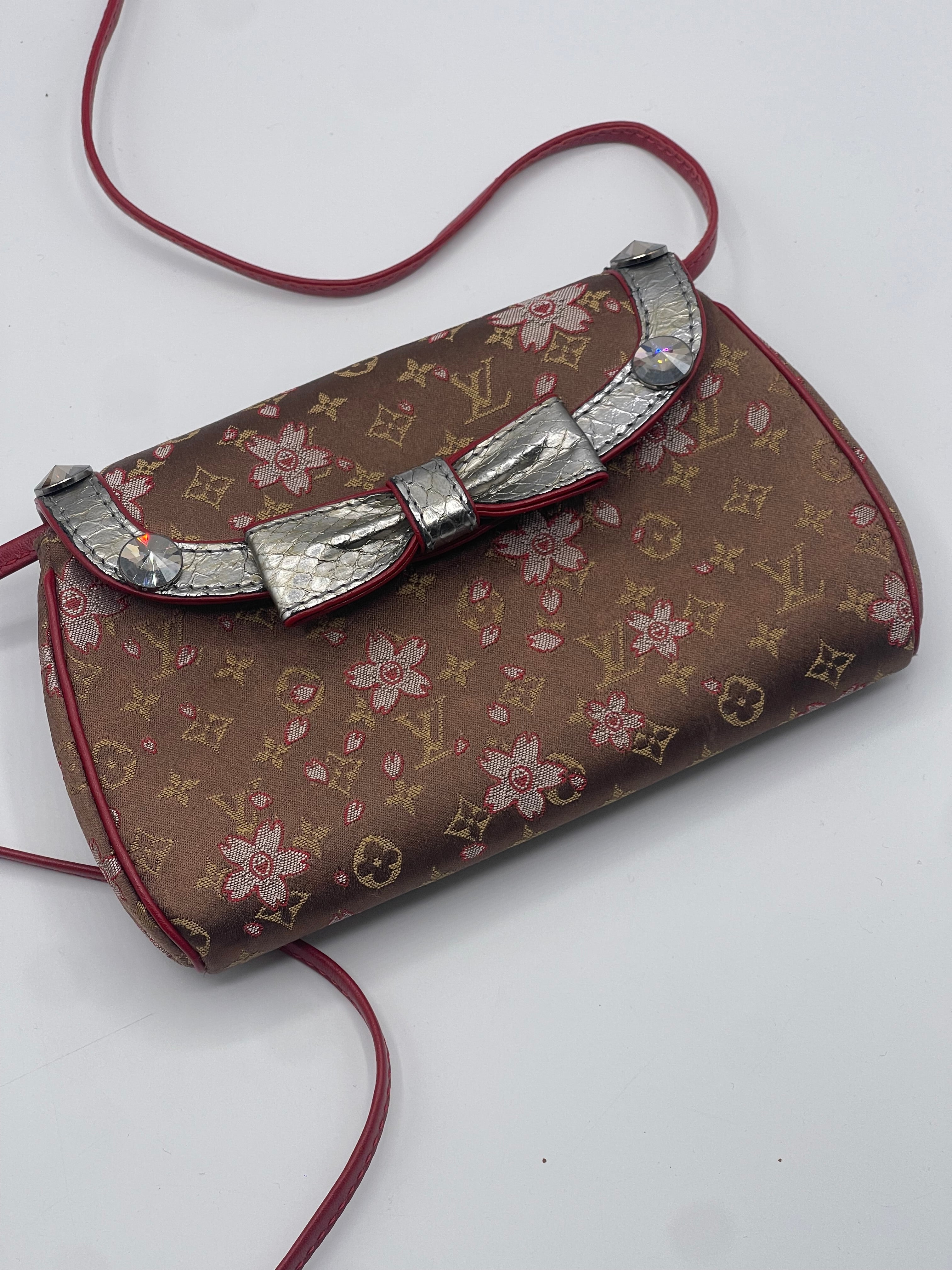 Louis Vuitton - Mini Sac pochette Takashi X Murakami limitée