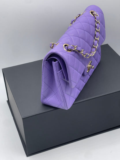 Chanel - Sac timeless small classique 23 violet