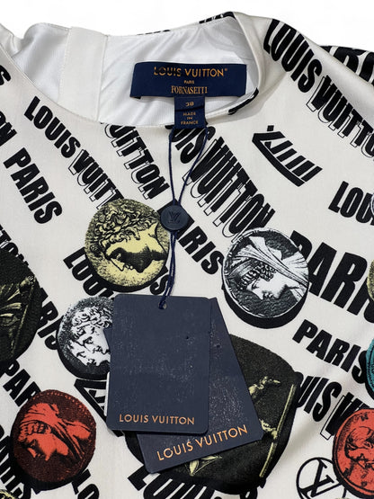 Louis Vuitton - Robe collab Fornasseti T.38