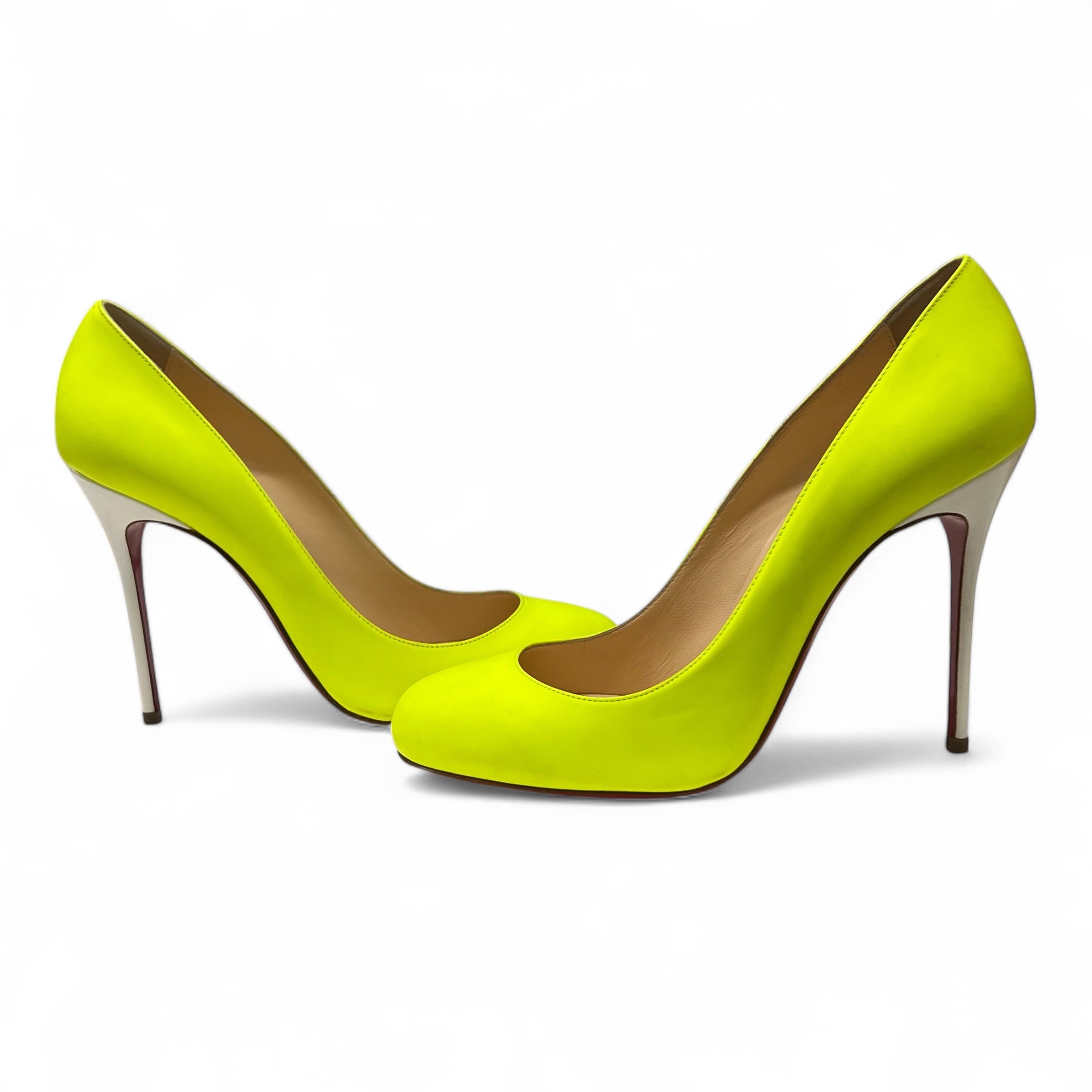 Escarpin jaune fluo on sale