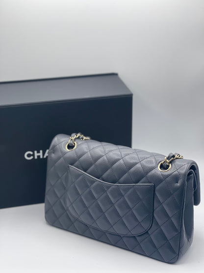 Chanel - Sac Classique 11:12 Timeless  gris