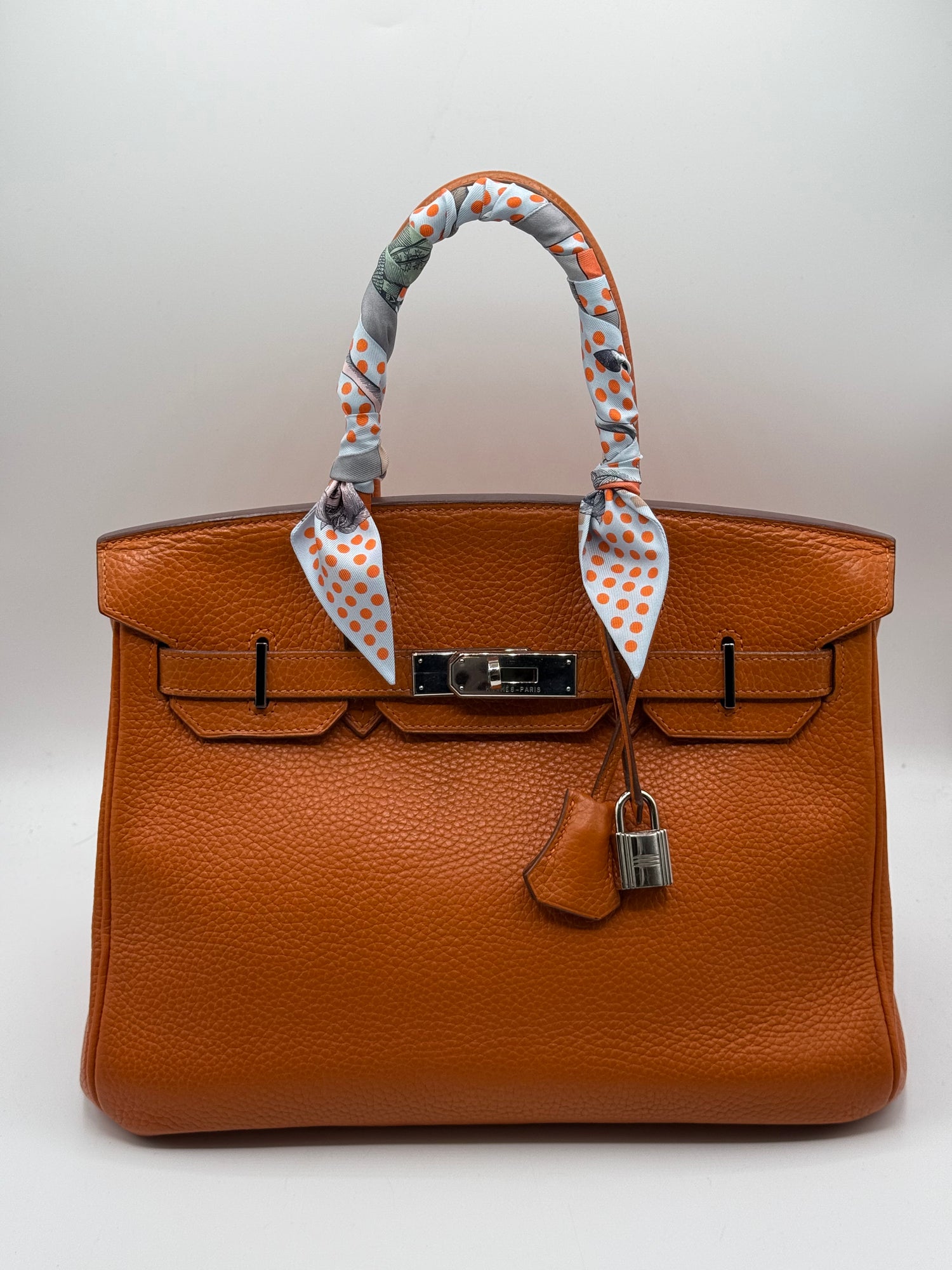 Hermès - Sac Birkin 30 orange