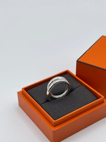 Hermès - Bague Vertige cœur T51