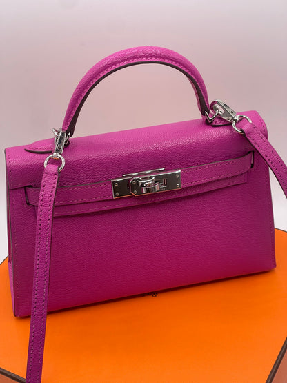 Hermès - Mini Kelly 20 Magnolia