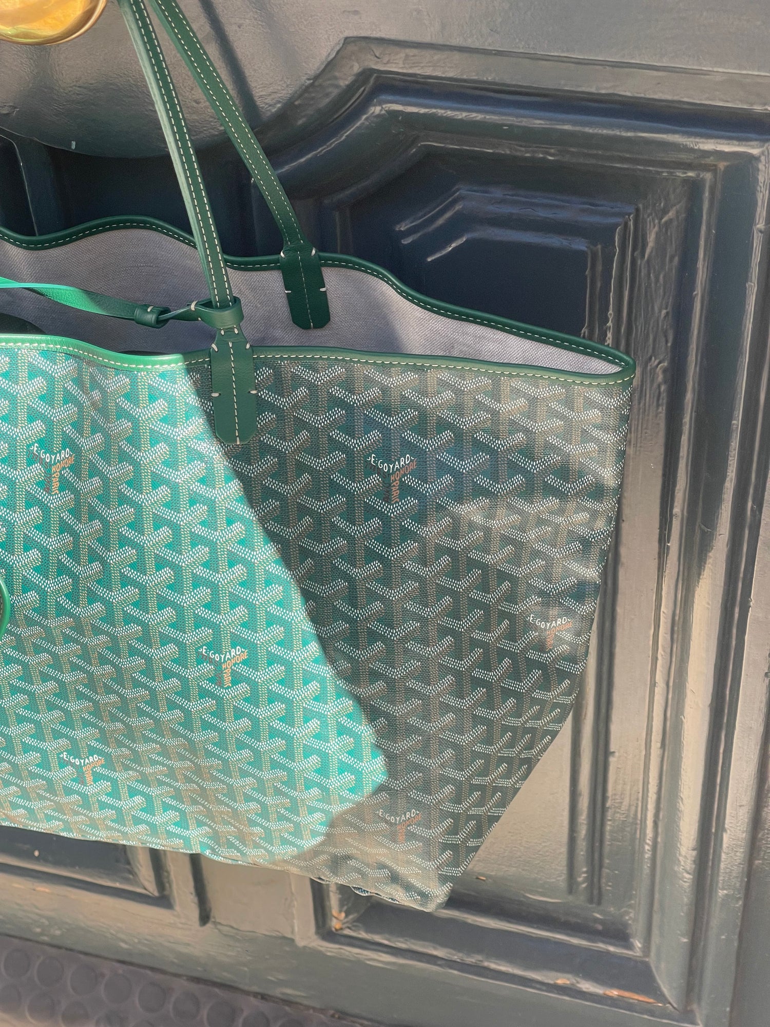 Goyard - Borsa tote GM verde Saint Louis