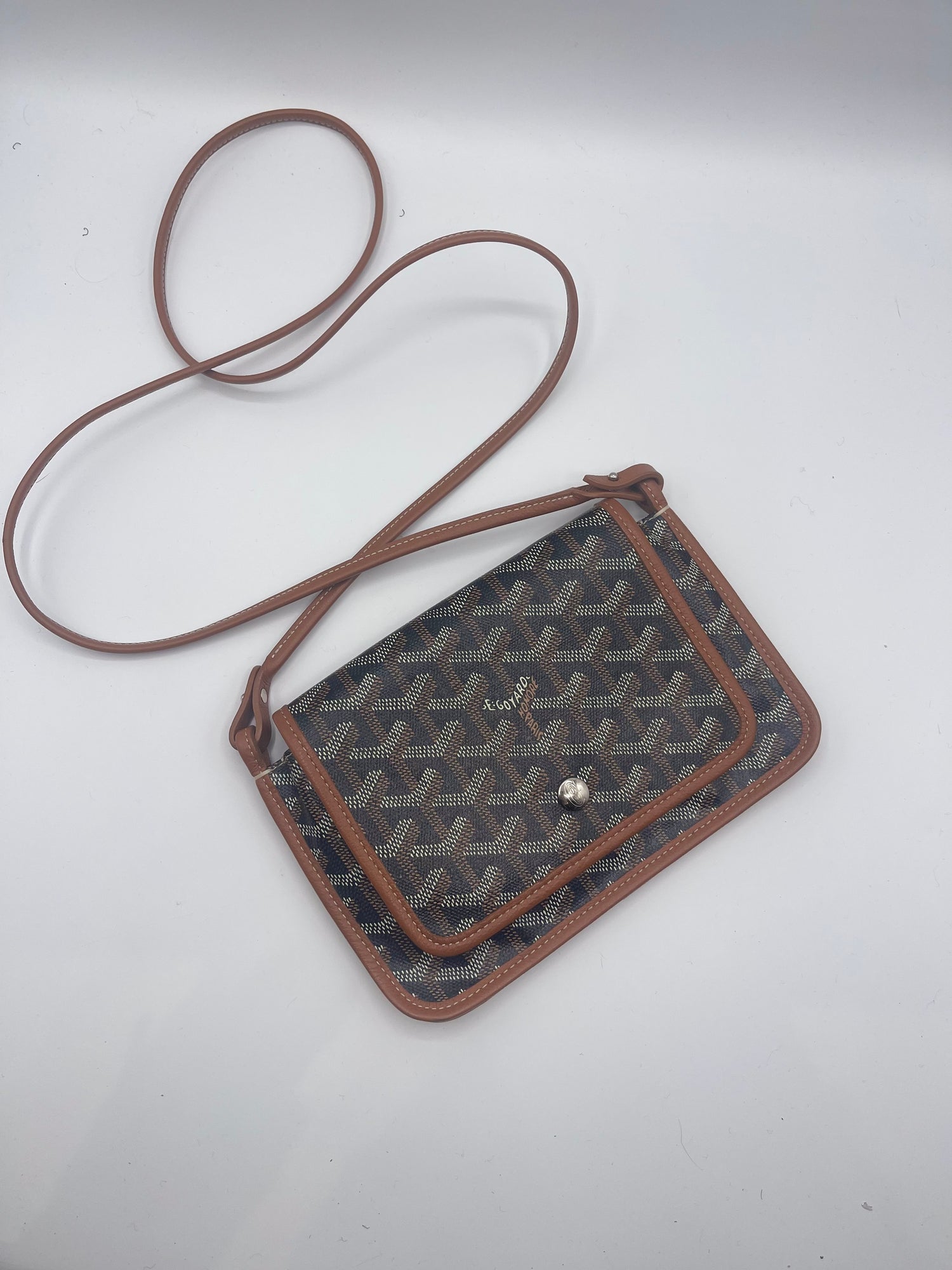 Goyard - Pochette Plumet en bandoulière en toile