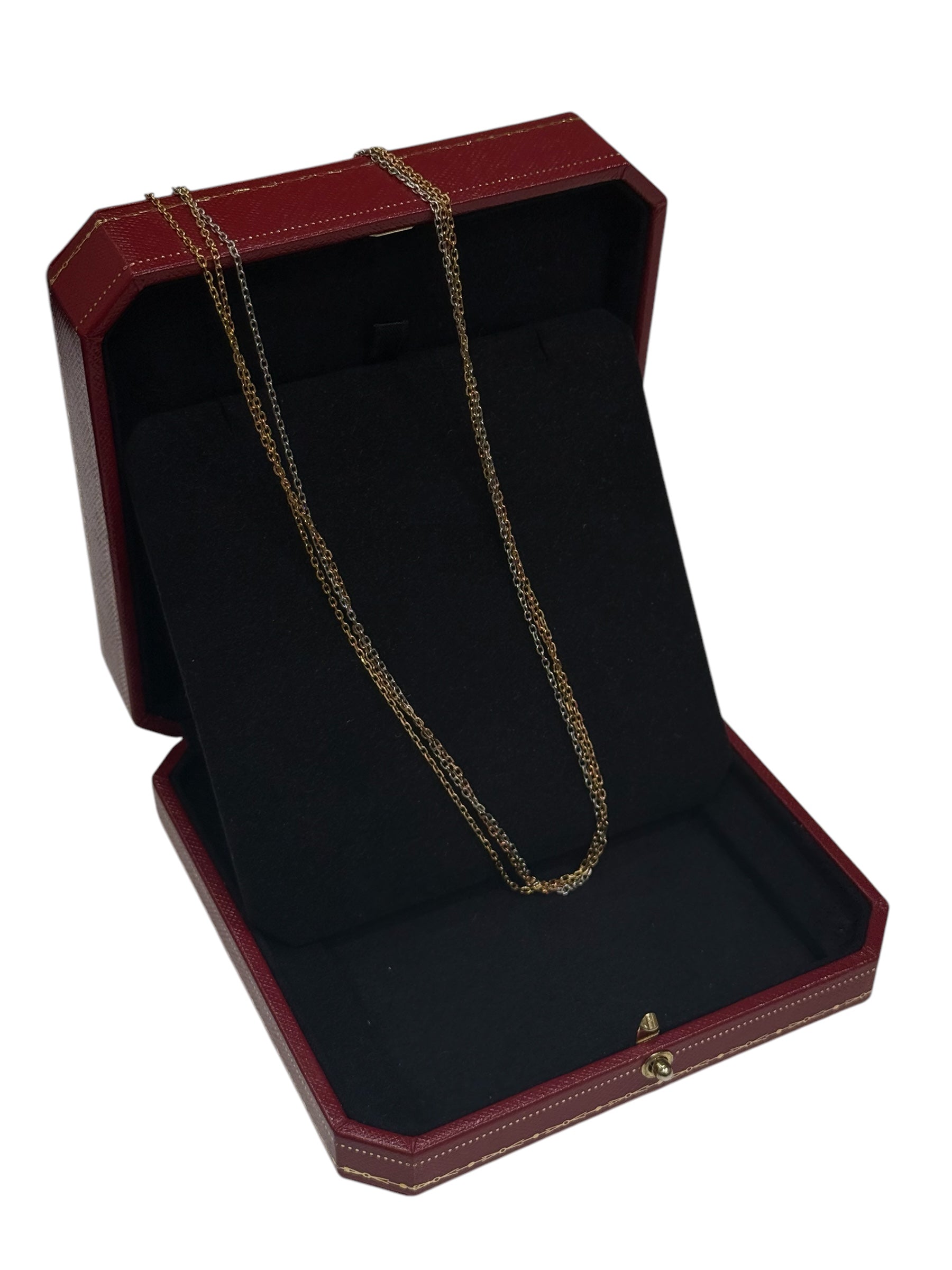 Cartier - Collier chaîne 3 ors