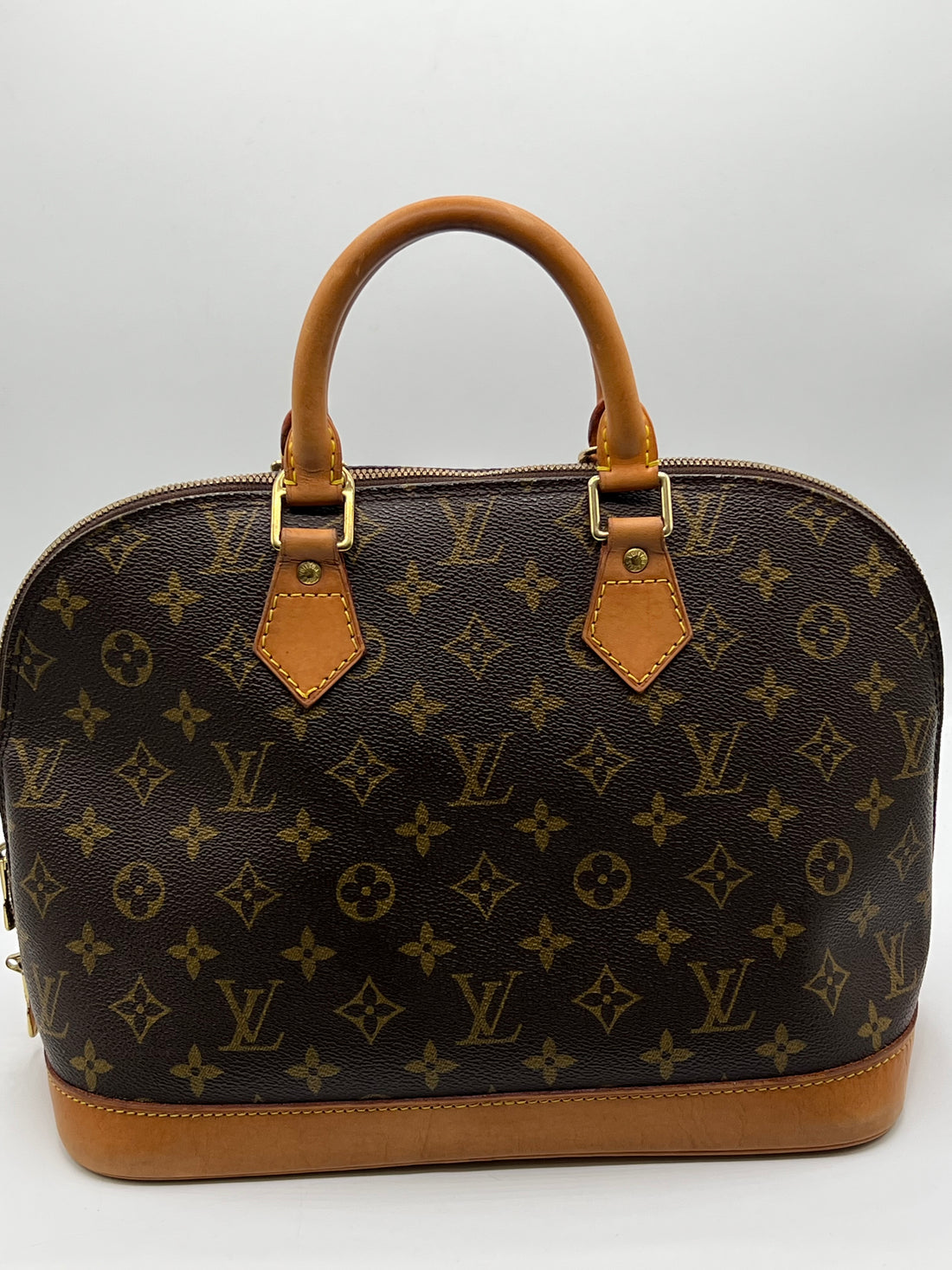 Louis Vuitton - sac Alma toile monogramme