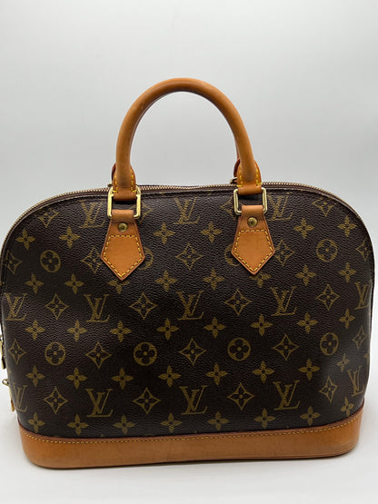 Louis Vuitton - sac Alma toile monogramme