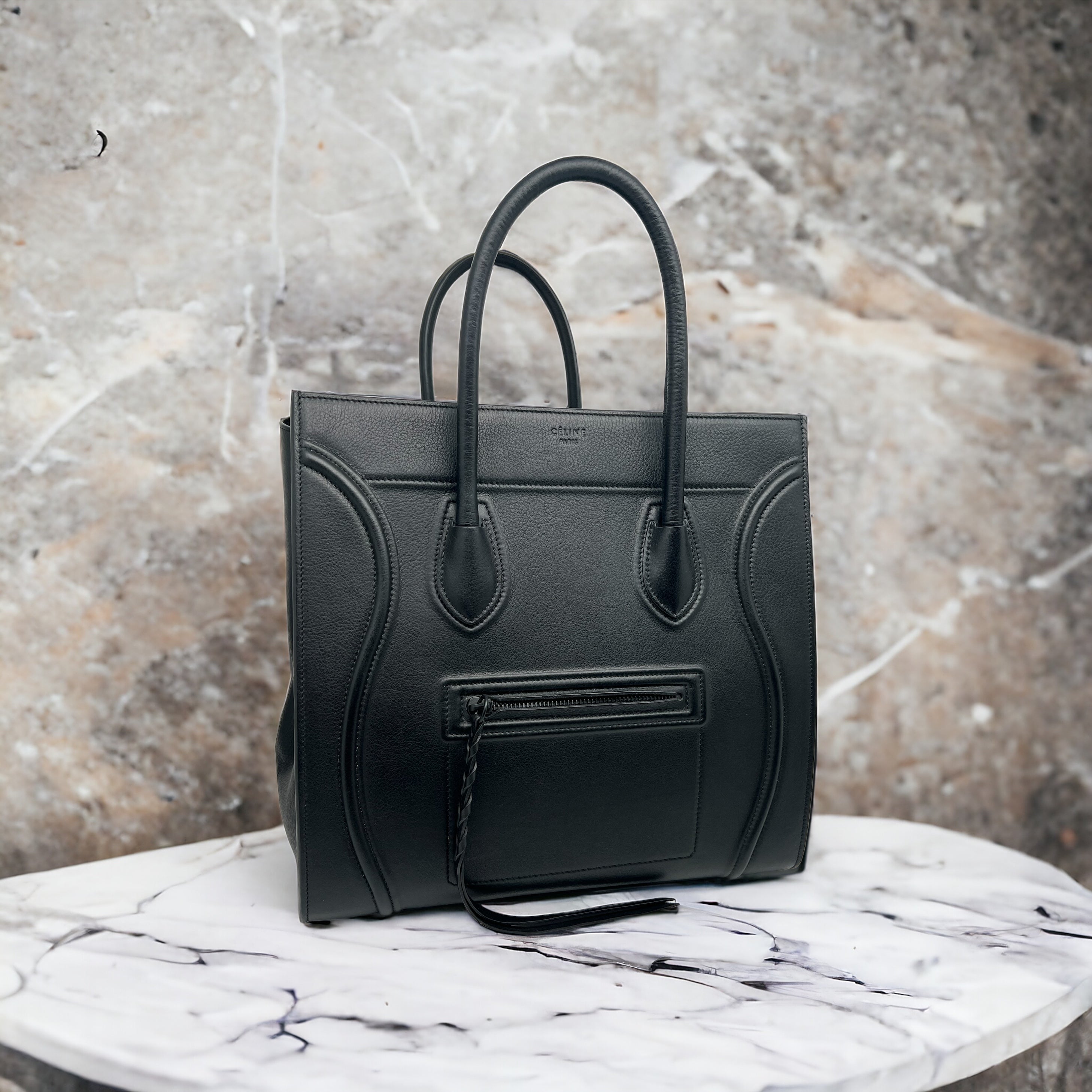 Céline Gepäck Phantom Schwarz L Tasche