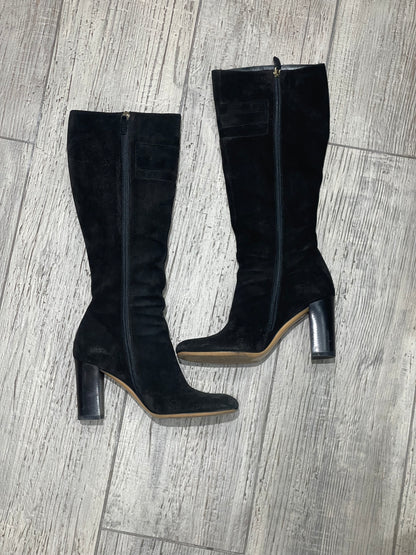 Gucci - Bottes en daim noir T36,5