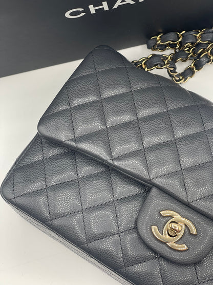 Chanel - Sac Classique 11:12 Timeless  gris