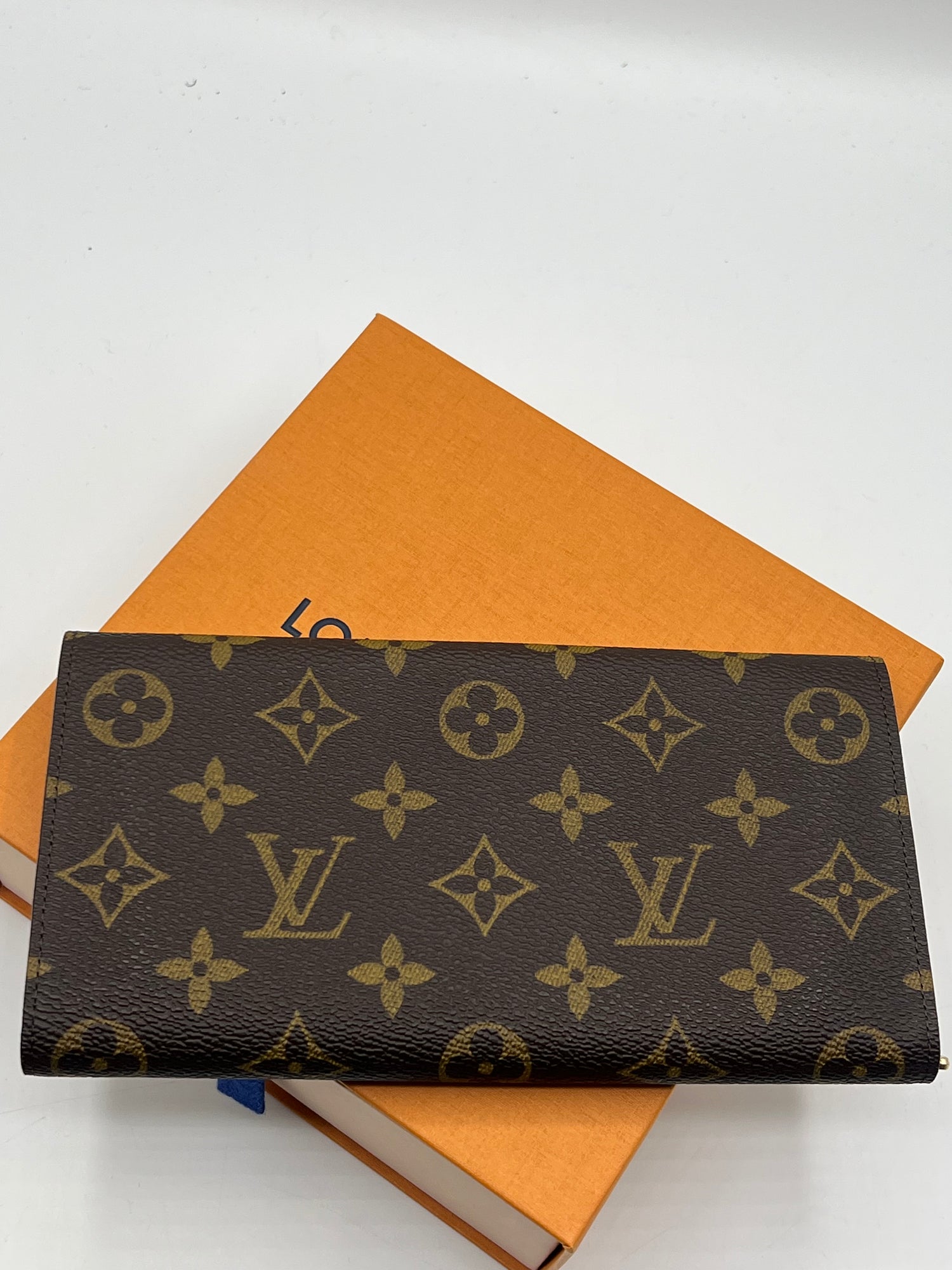 Louis Vuitton - portefeuille Sarah toile monogramme