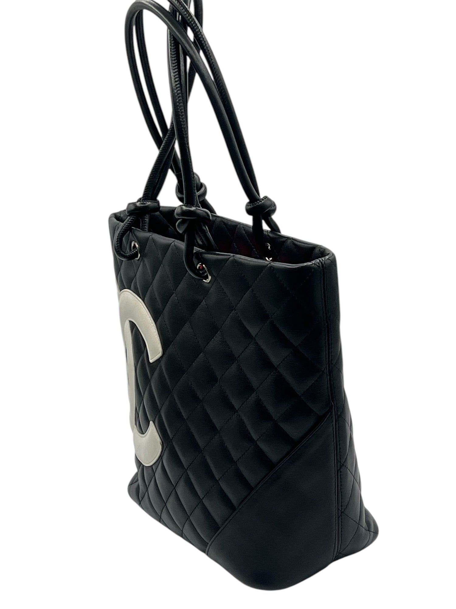 Chanel - sac seau cambon cuir noir