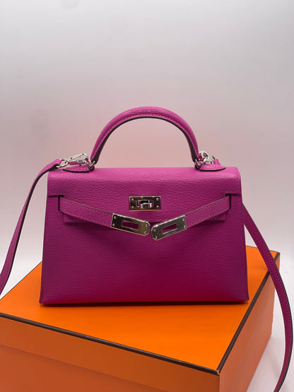 Hermès - Mini Kelly 20 Magnolia