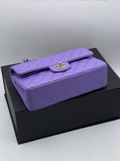 Chanel - Sac timeless small classique 23 violet