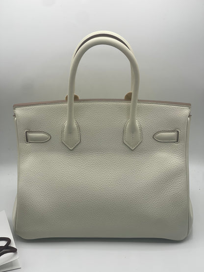 Hermès - Sac Birkin 30 mushroom Togo