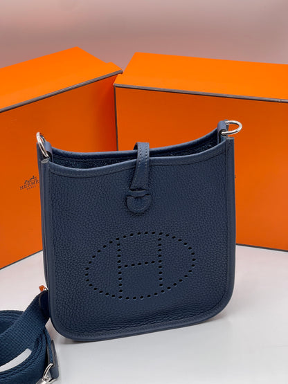 Hermès - Sac Evelyne 16 Blu Indigo