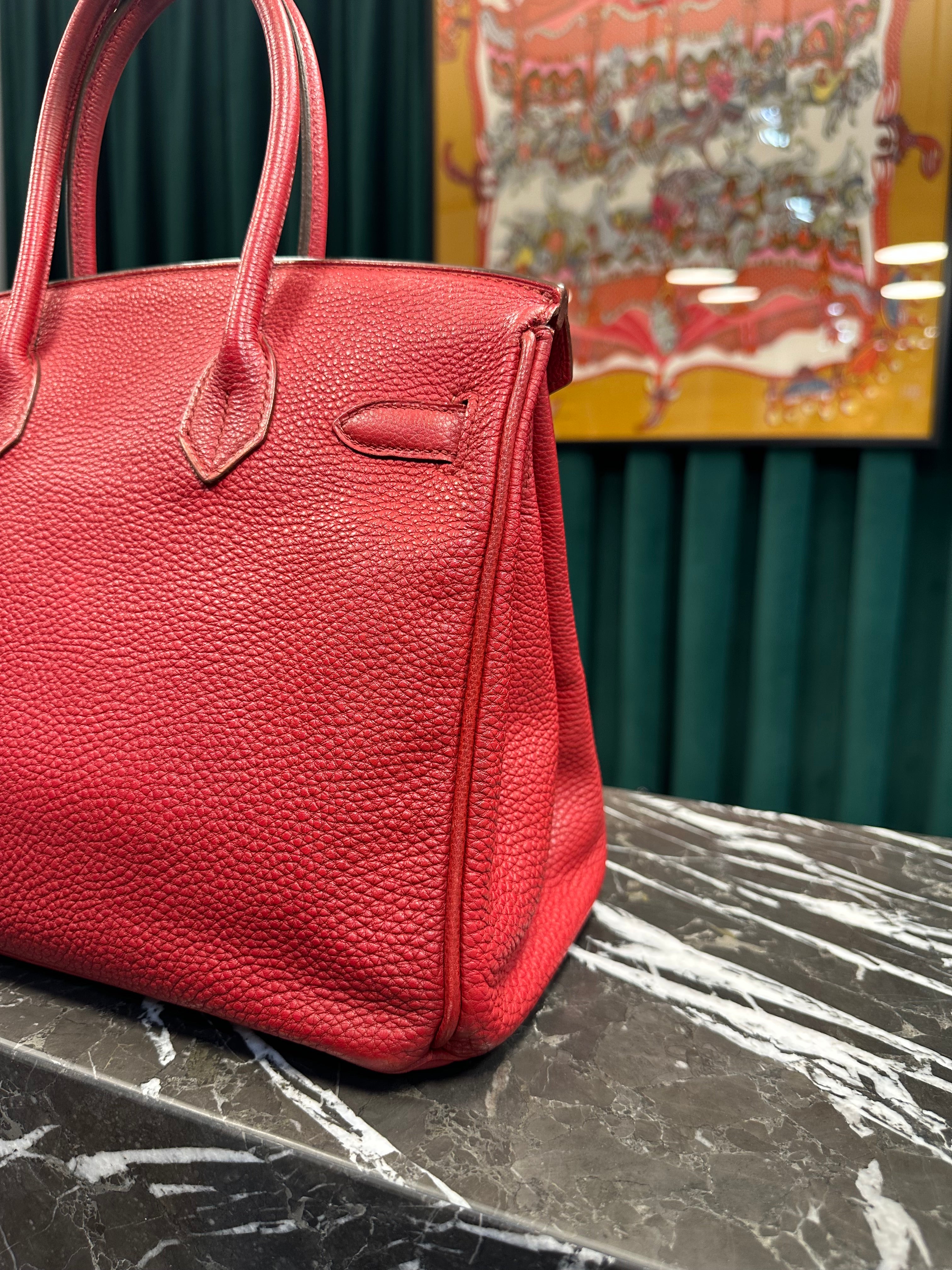 Hermès - Birkin 30 Krapprot