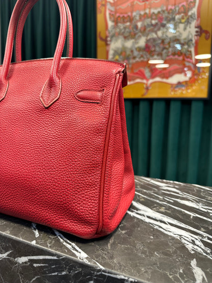 Hermès - Birkin 30 Krapprot