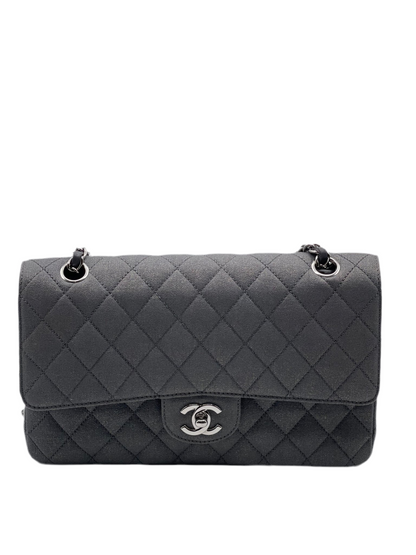 Chanel - Sac classique timeless 25 gris irisé