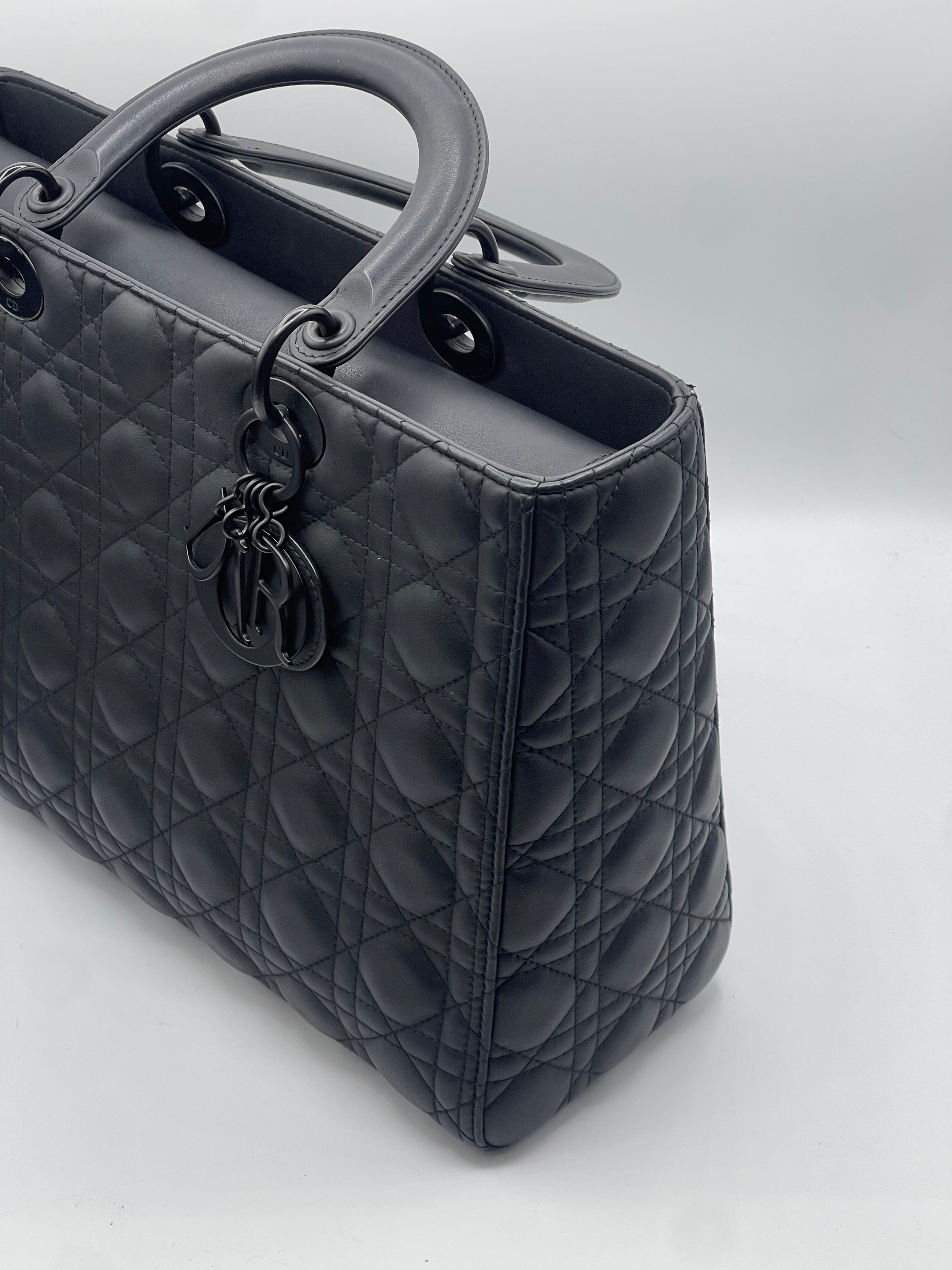 Dior - Sac Lady Dior Large Black