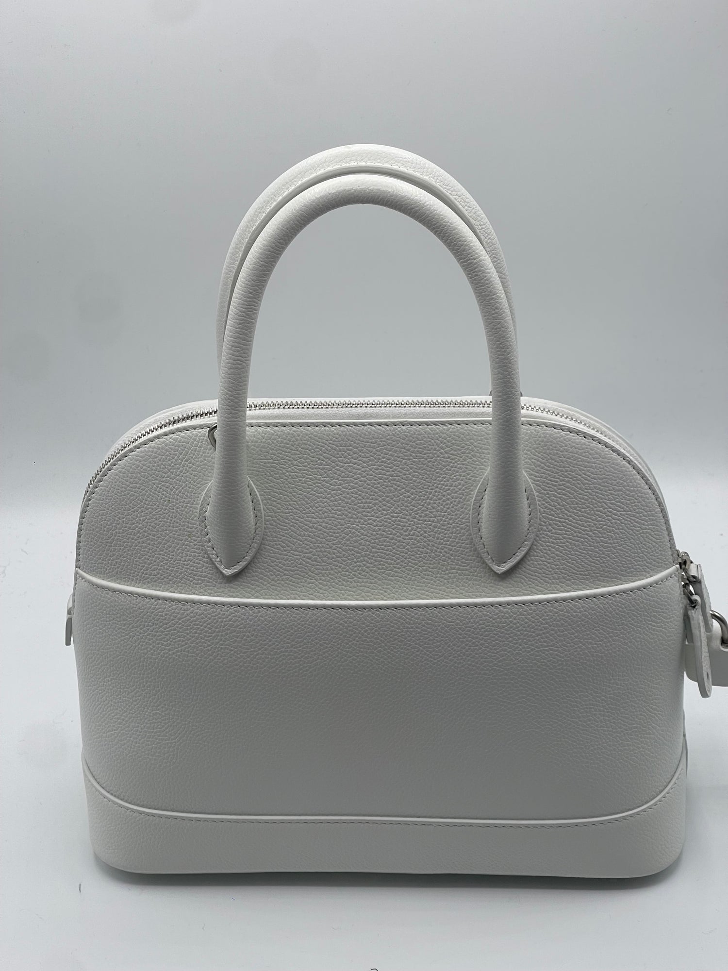 Balenciaga - Sac City top handle PM blanc