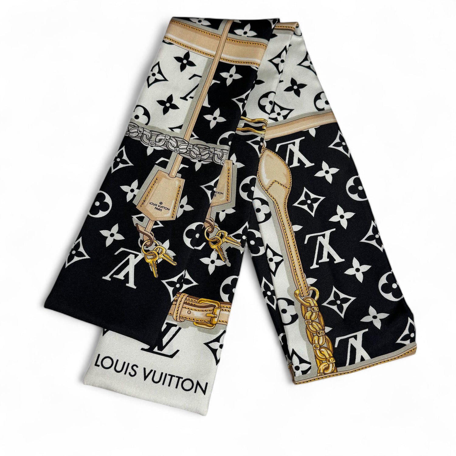 Louis Vuitton - Bandeau monogram et motif