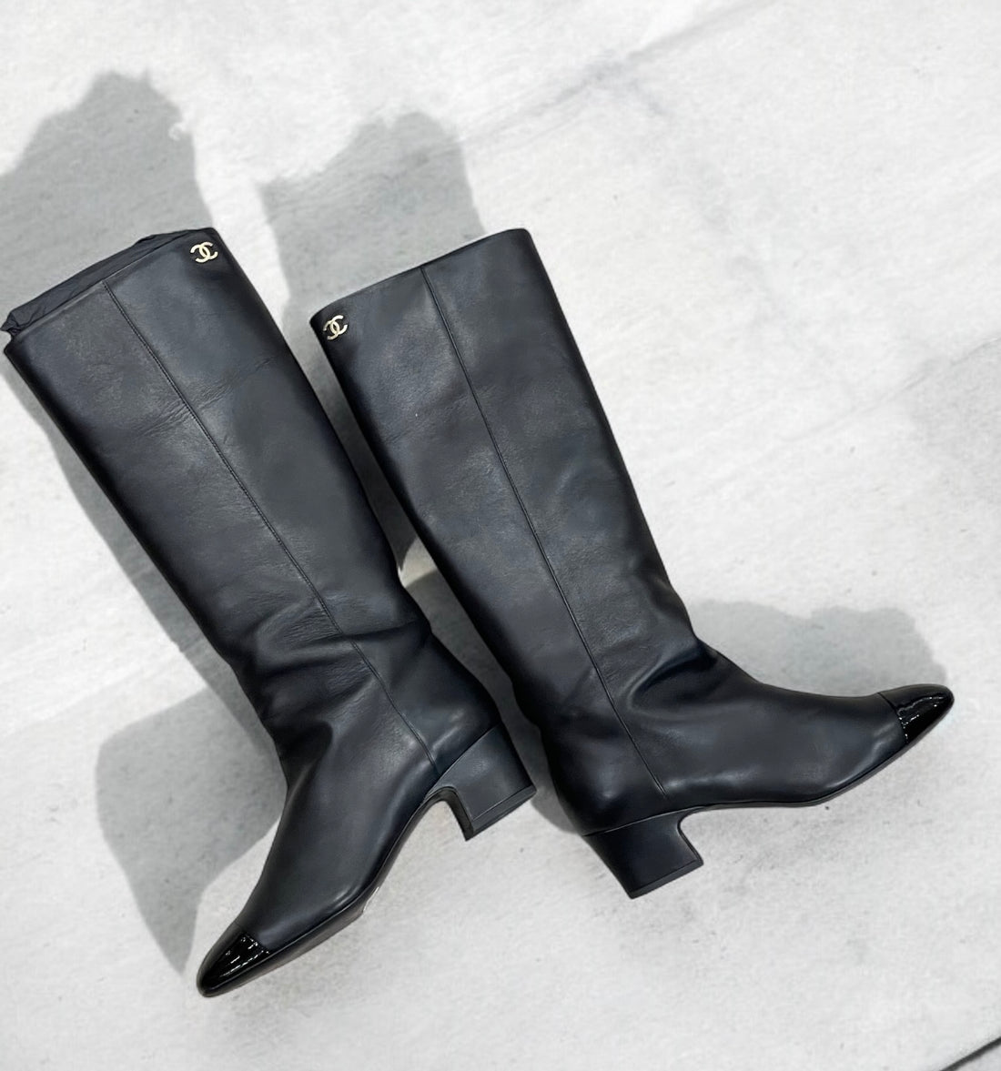 Chanel - Bottes noires T37