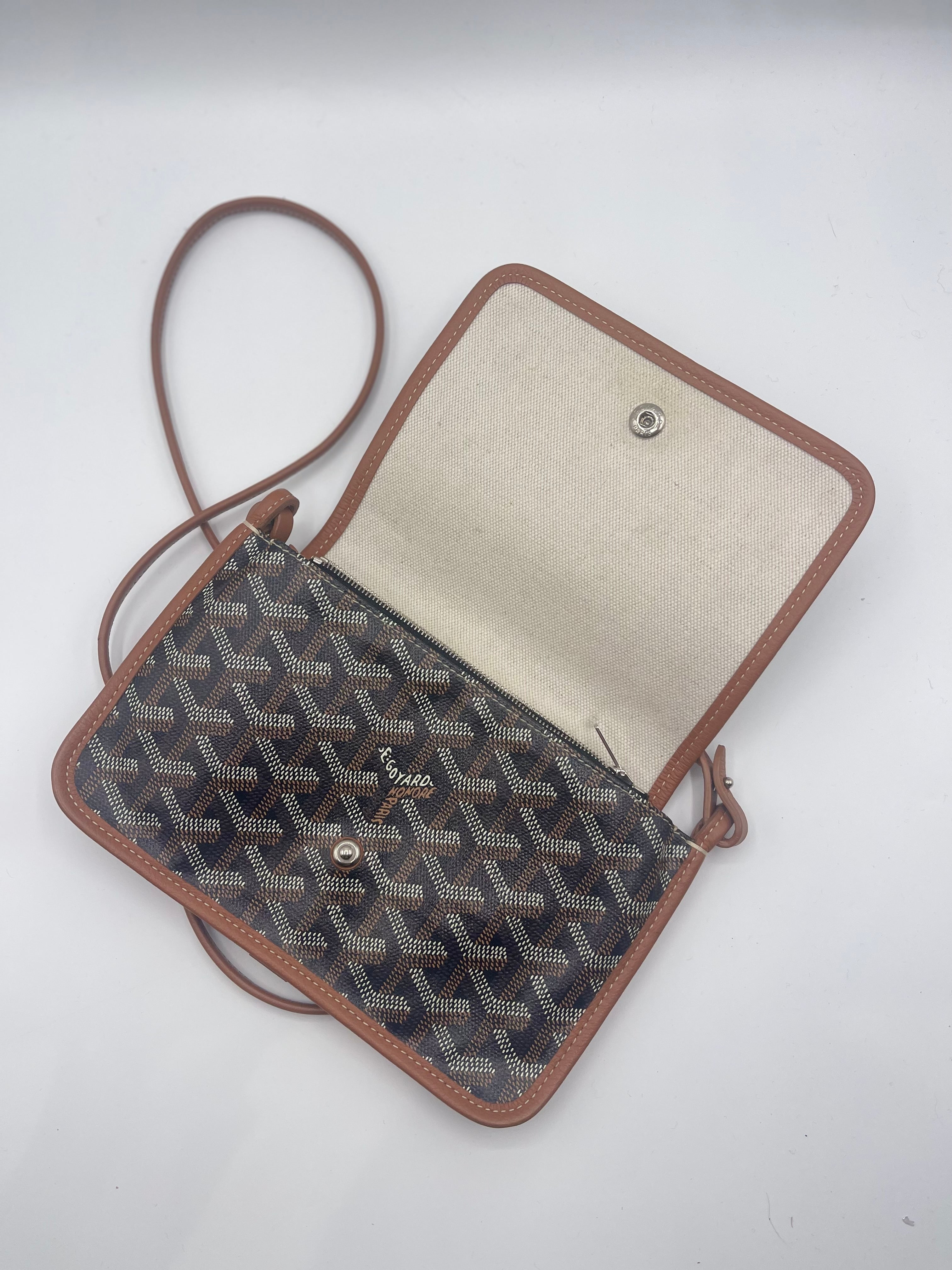 Goyard - Pochette Plumet en bandoulière en toile