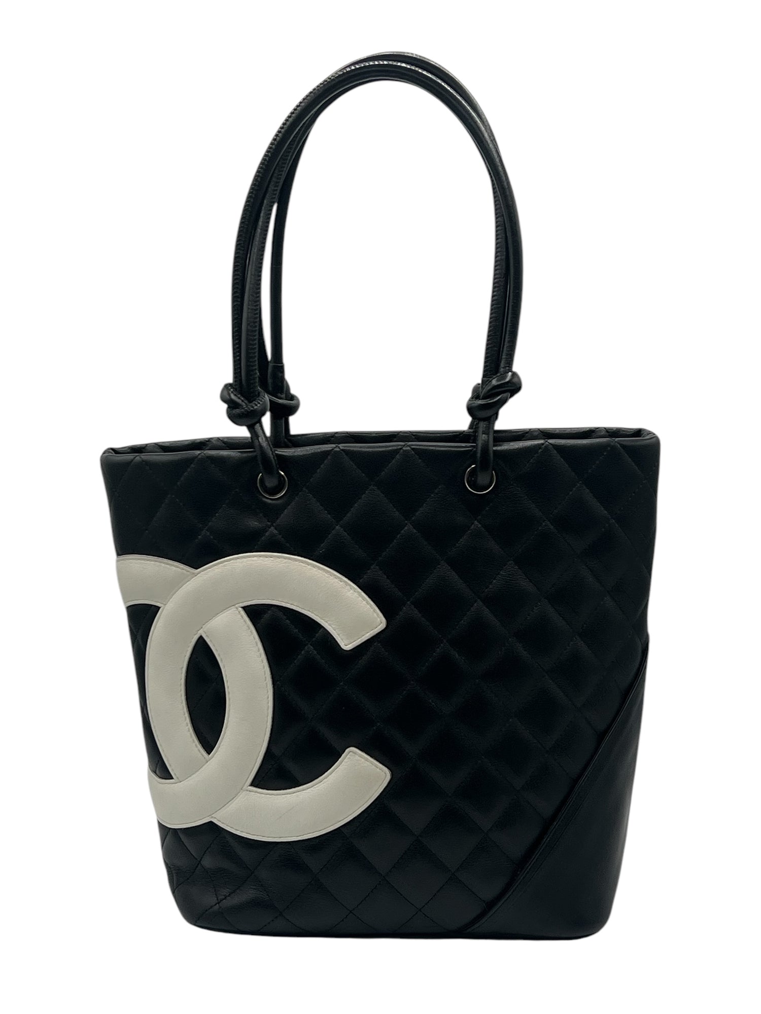 Chanel - sac seau cambon cuir noir