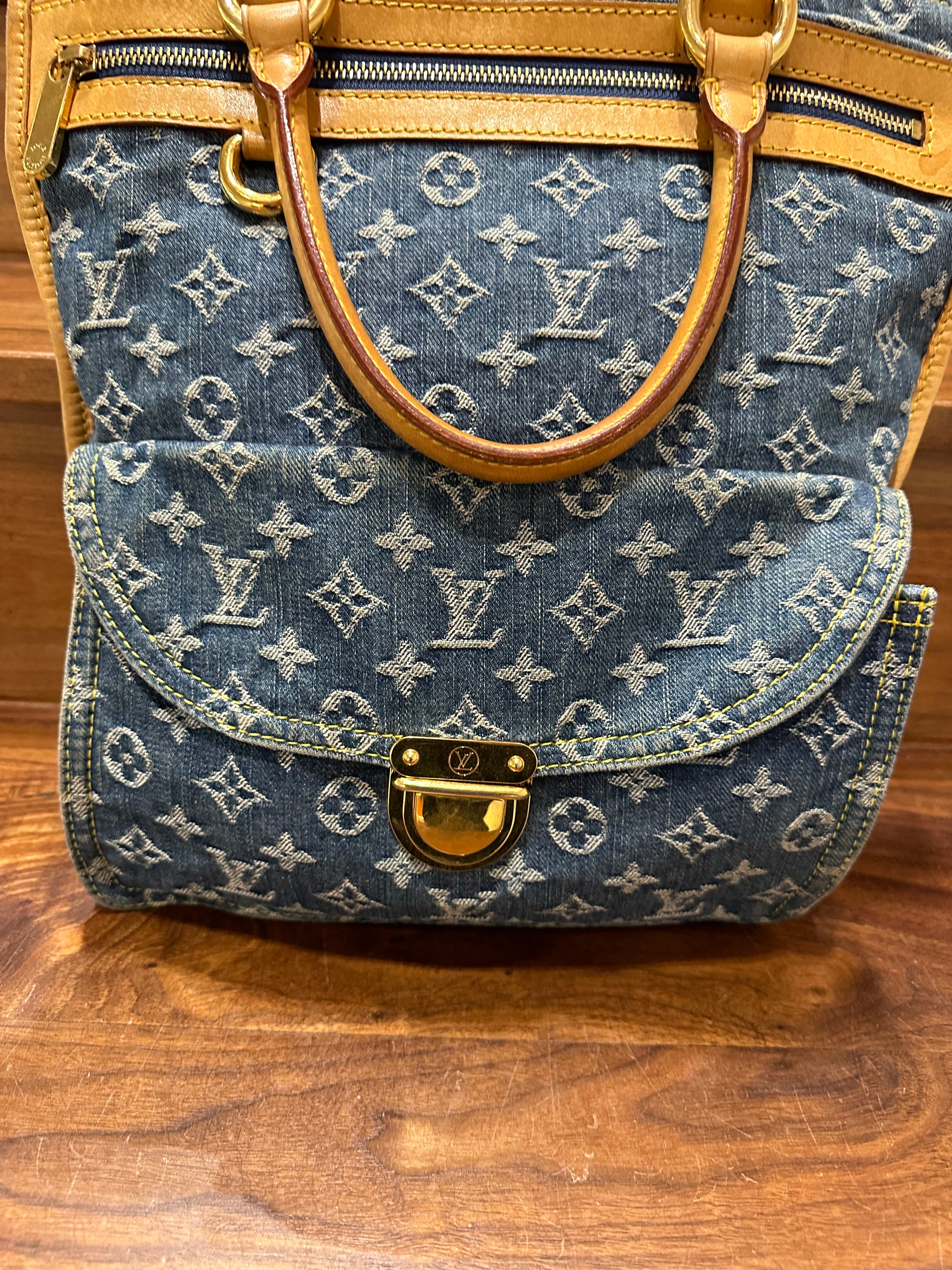 Louis Vuitton - Sac Cabas Denim