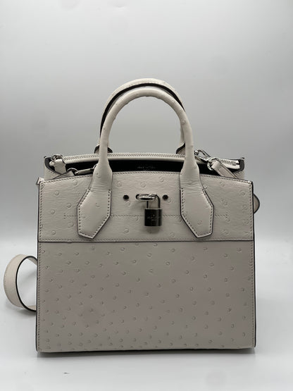 Louis Vuitton - Sac City Steamer PM Autruche