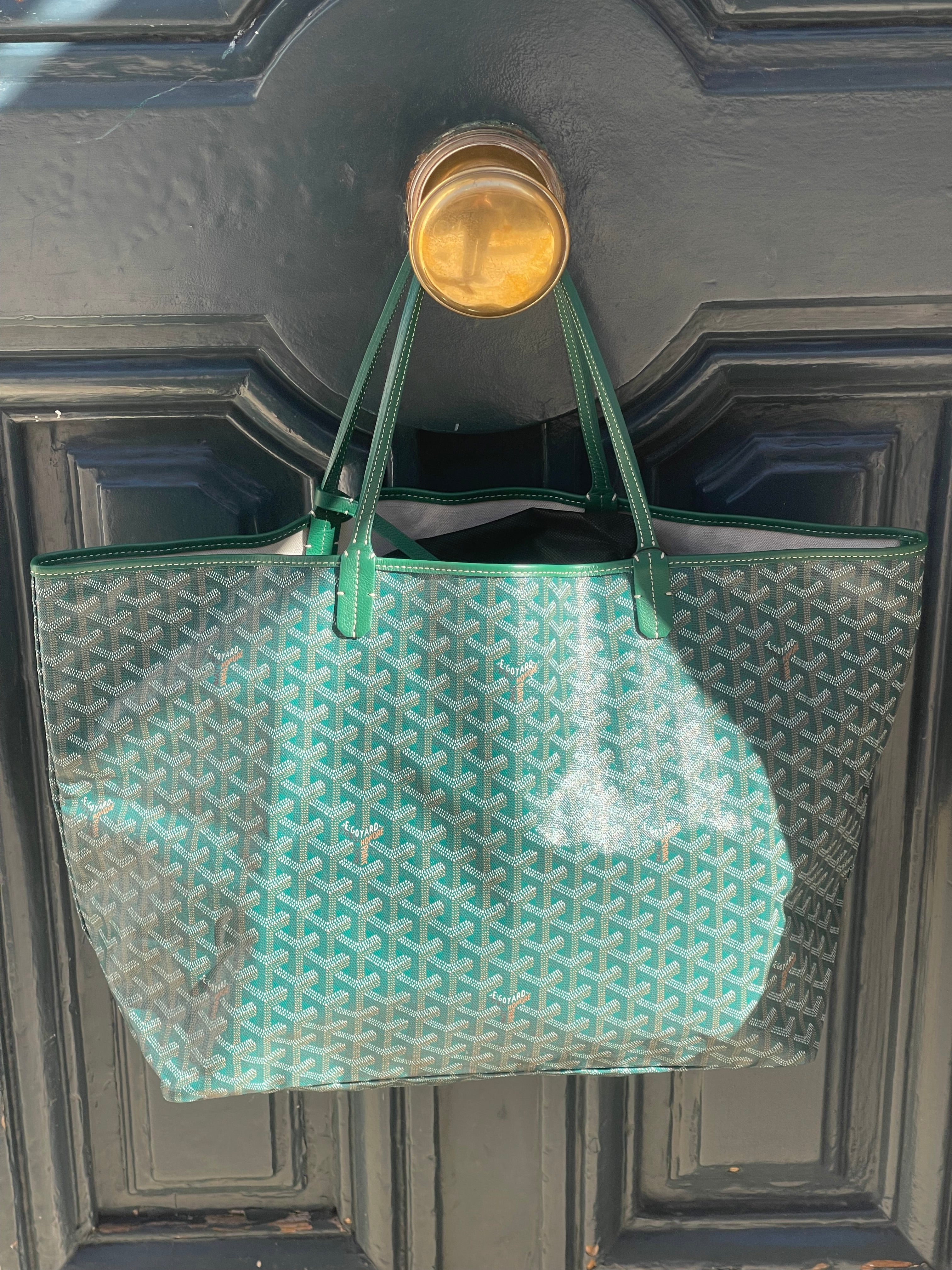 Goyard - Sac cabas Saint Louis vert  GM