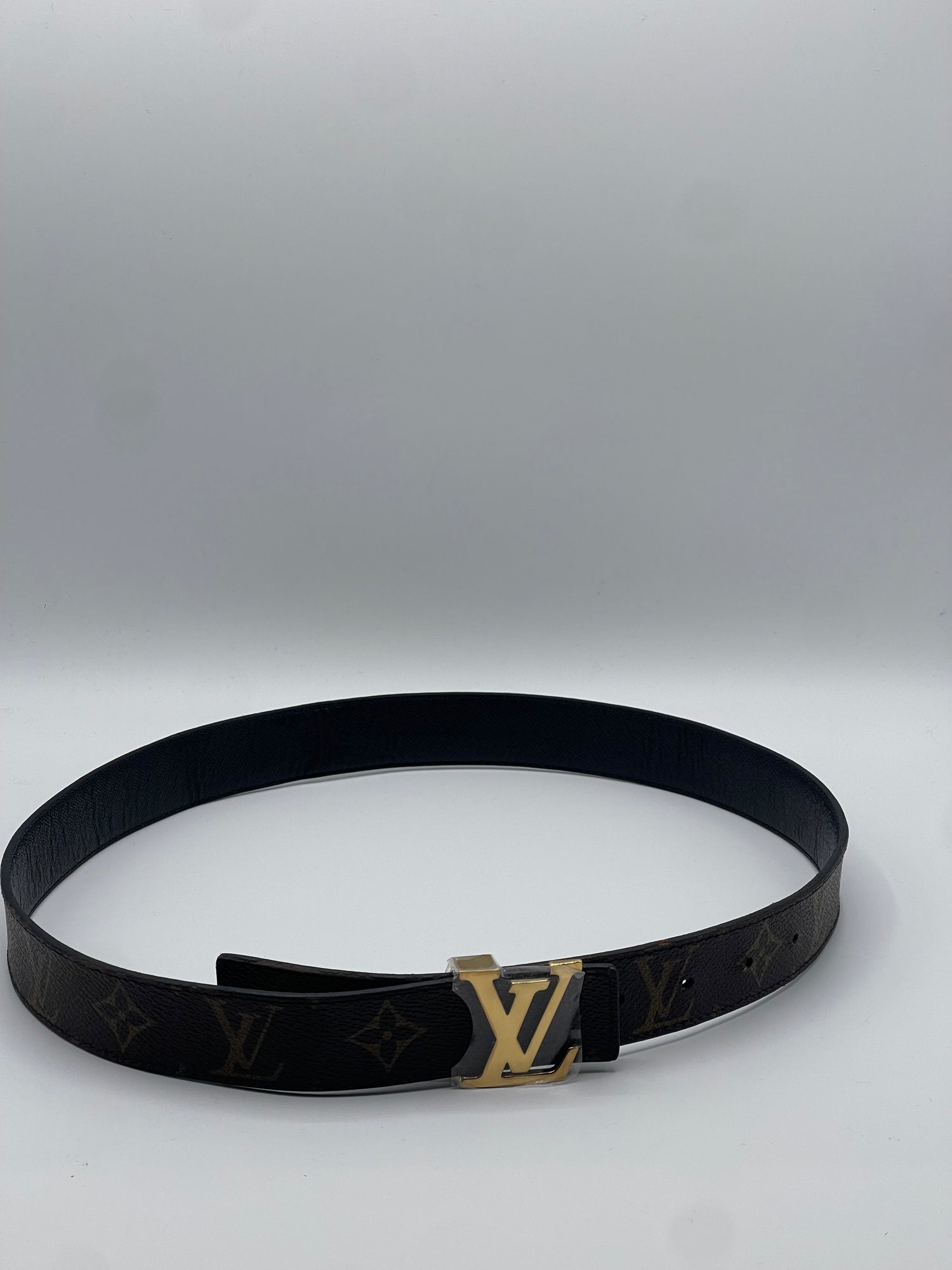 Louis Vuitton - Ceinture monogramme réversible T80