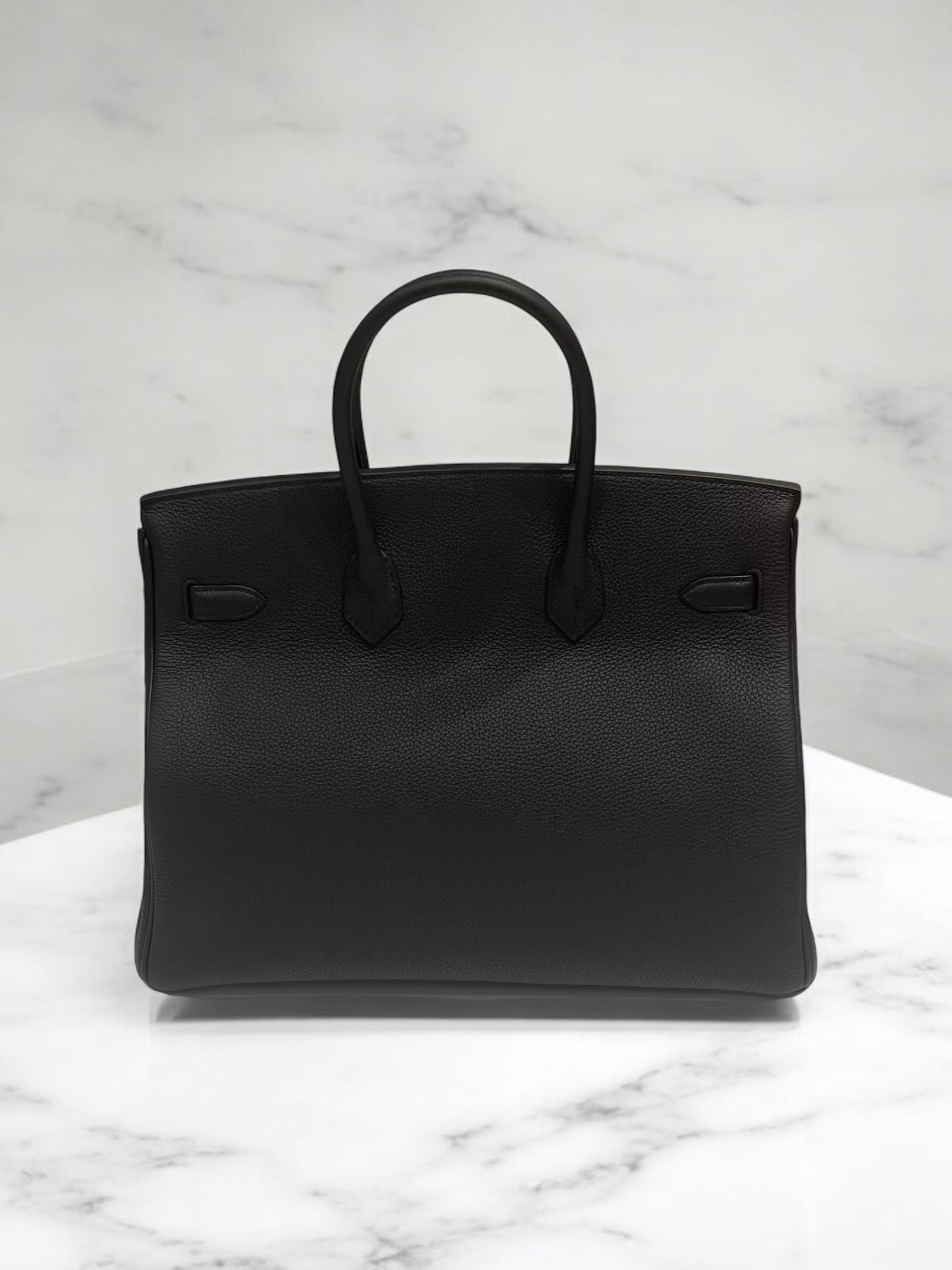 Hermès - Sac Birkin 35 noir PHW