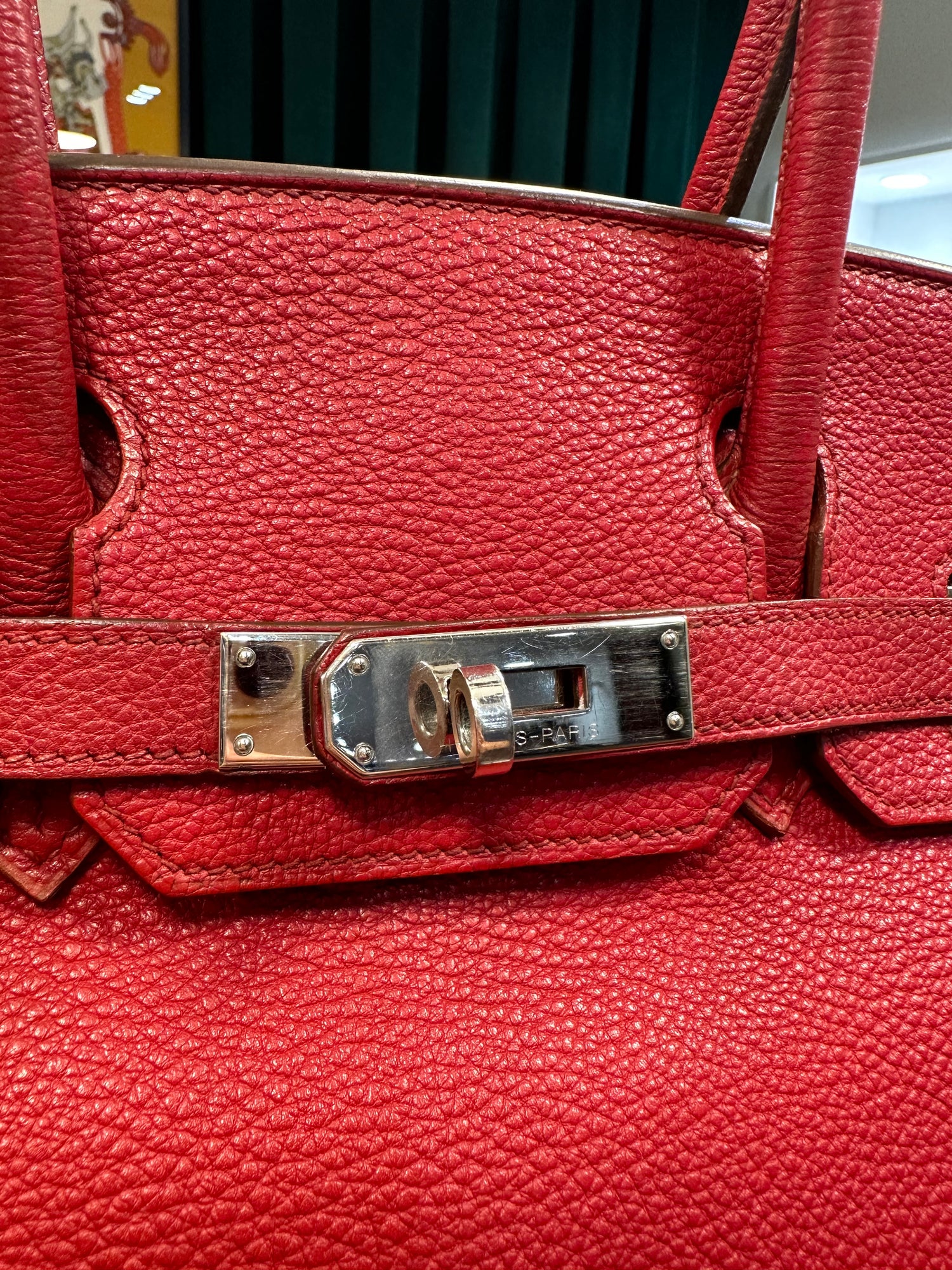 Hermès - Birkin 30 Krapprot