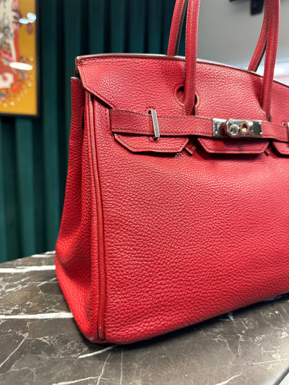 Hermès - Birkin 30 Krapprot