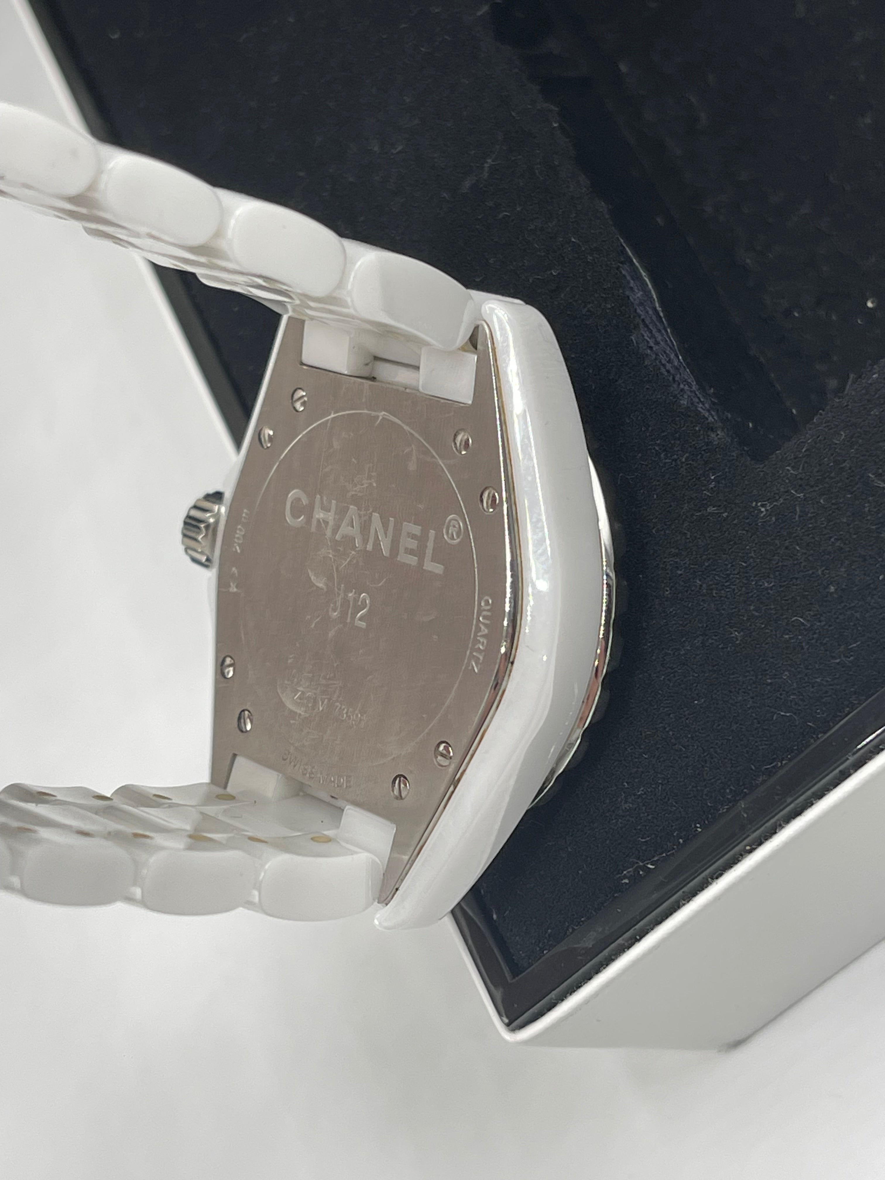 Chanel - Montre J12 index Diamants 38mm