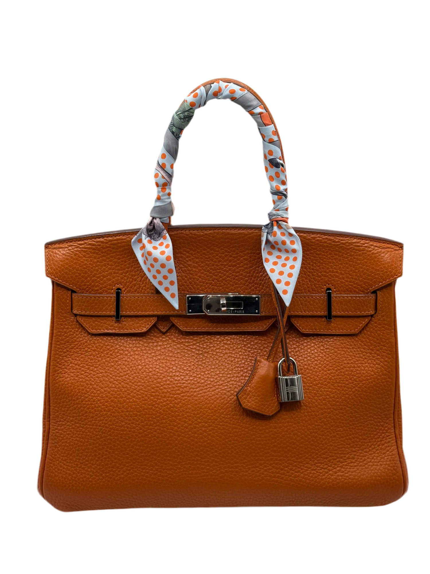 Hermès - Sac Birkin 30 orange