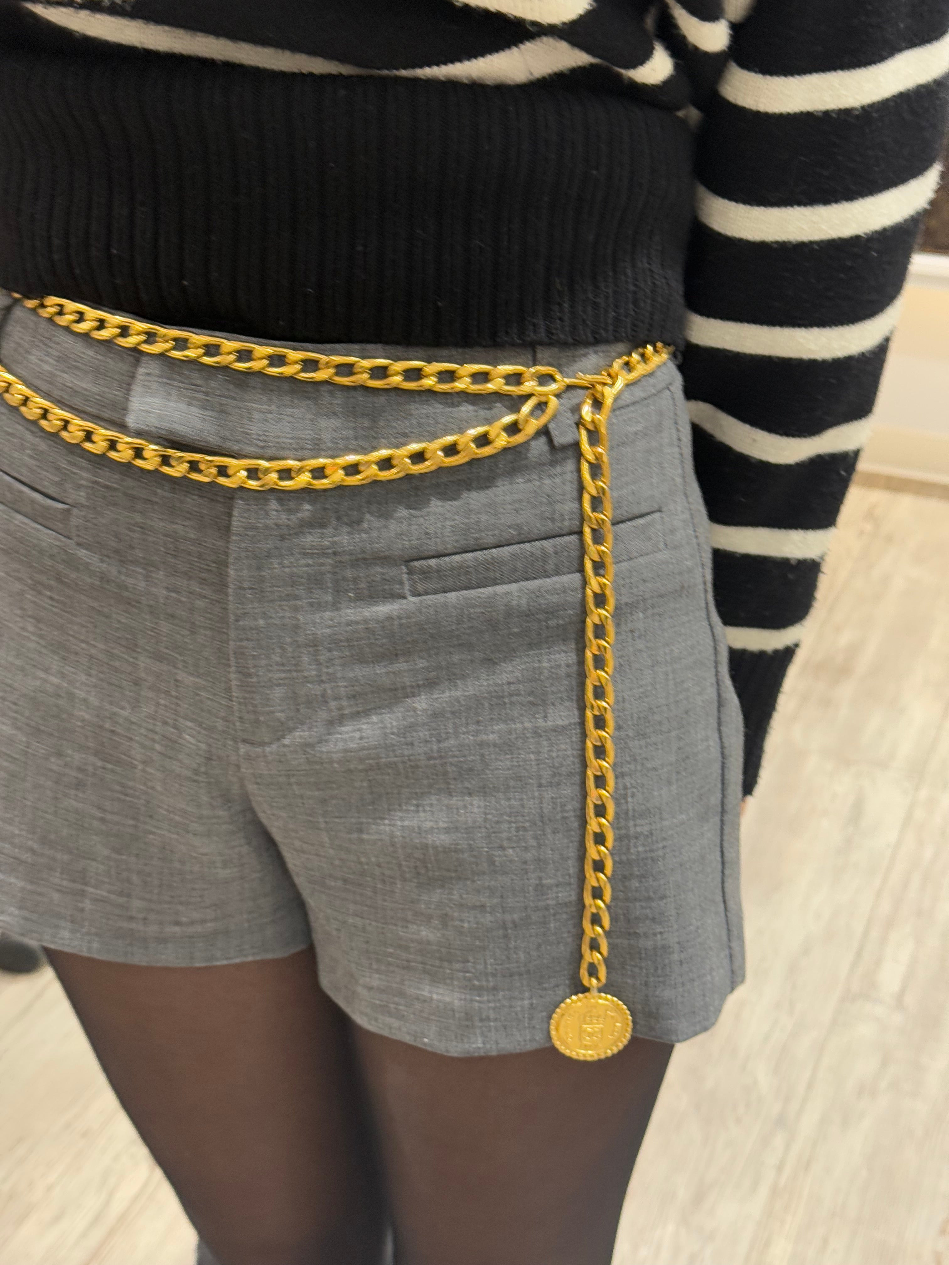 Chanel - Ceinture vintage Médaillon